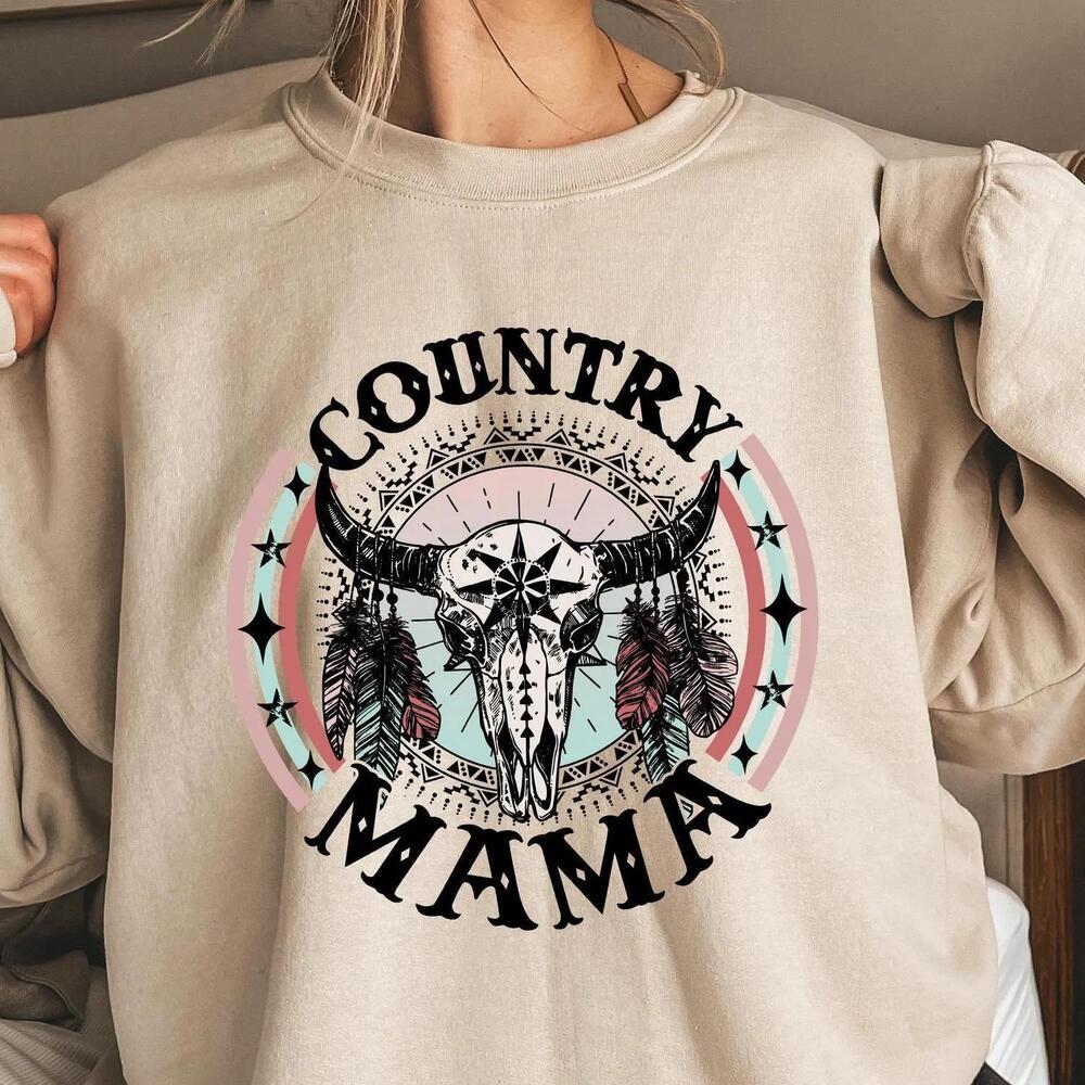 Country Mama sweatshirt, Western Mama sweatshirt, Western Mother Day Shirt